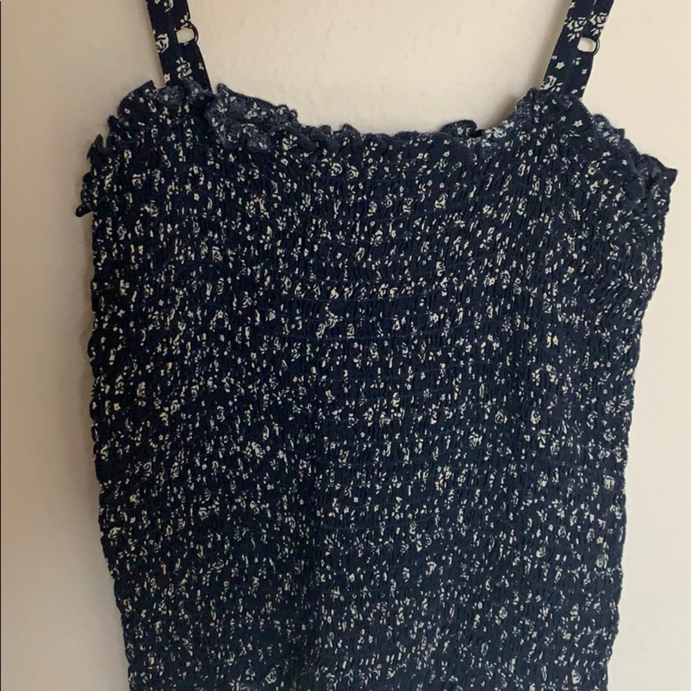 Brandy stretchy floral tank